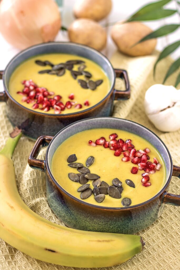 Bananen-Curry-Kokos-Suppe