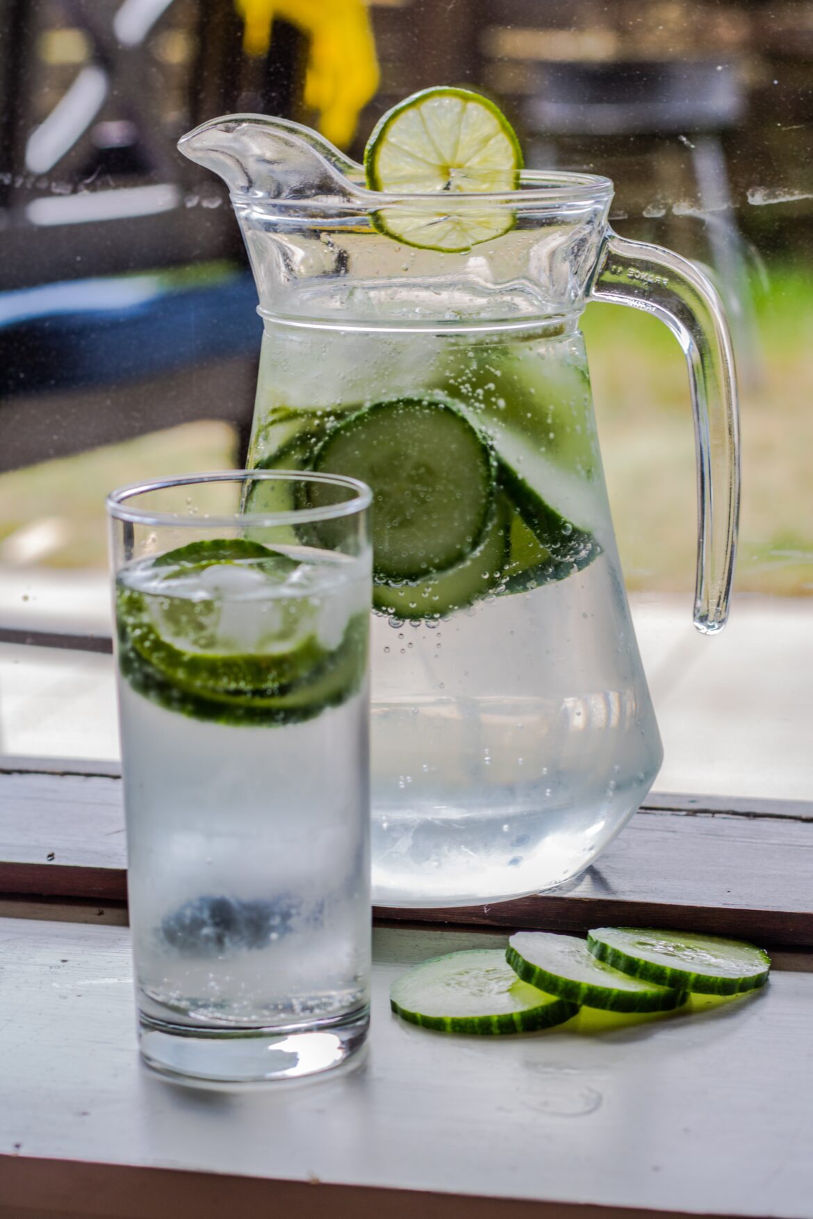 Infused Water Rezept. Zitronenwasser