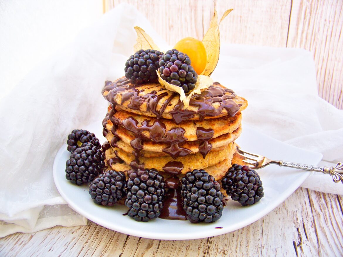 gesunde und vegane Pancakes ohne Ei