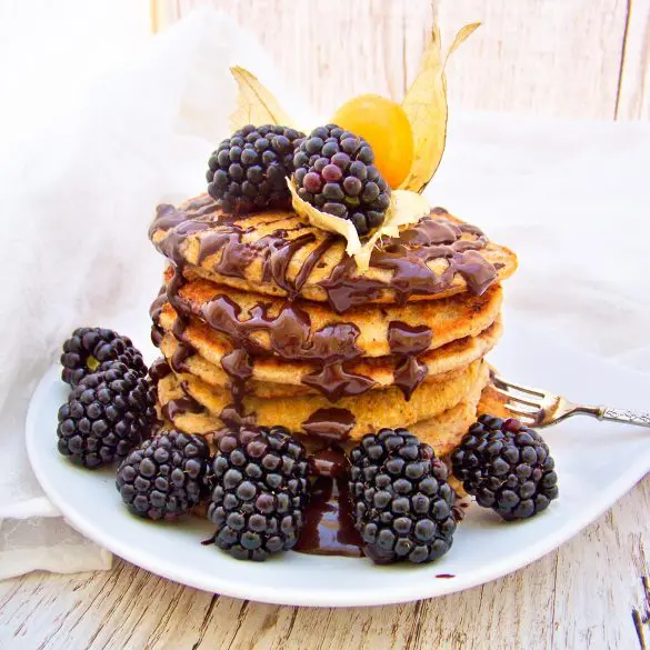 Pancakes-ohne-Ei gesunde und vegane Pancakes ohne Ei
