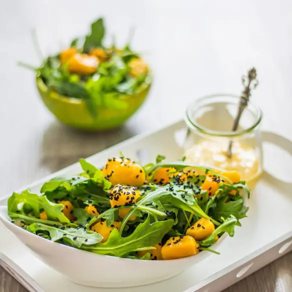 Rucola-Mango-Salat Rucola-Mango-Salat