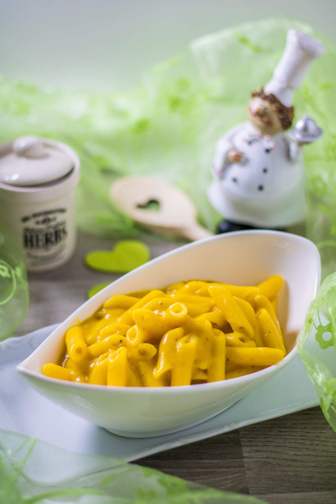 Vegane Butternut-Kürbispasta