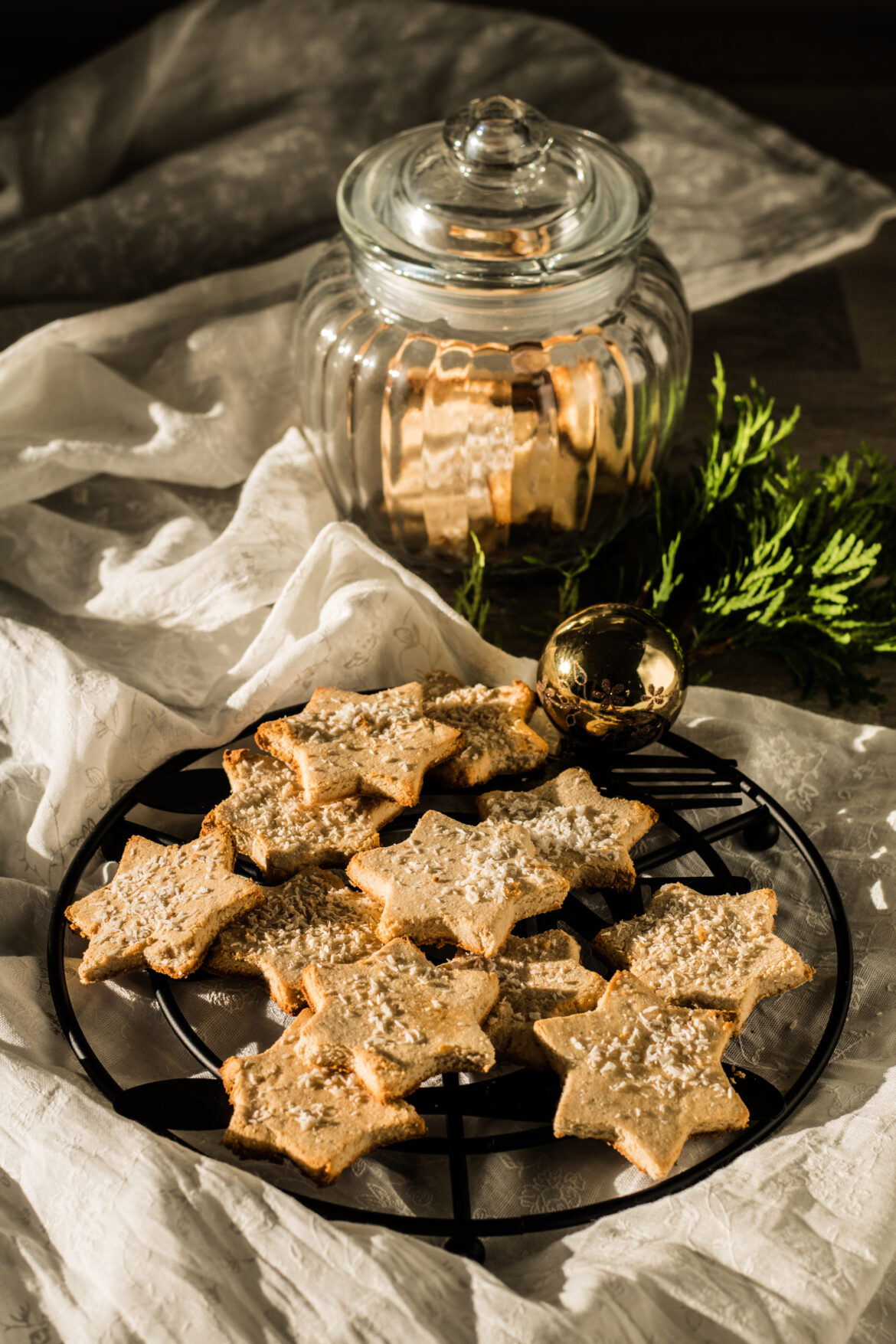 Vegane Kokosplätzchen