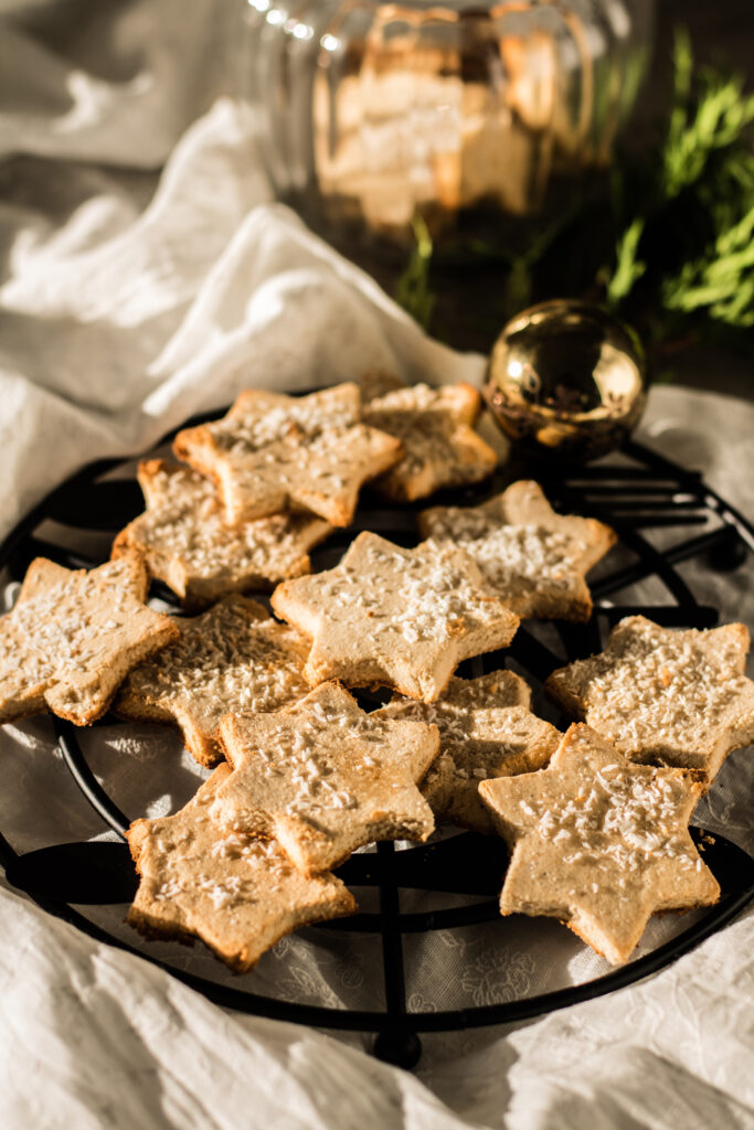 Vegane Kokosplätzchen