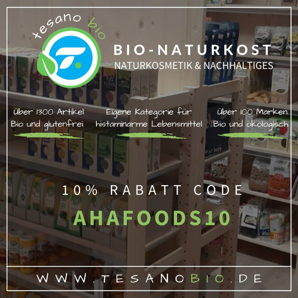 Onlineshop für vegane und glutenfreie Lebensmittel Rabattcode