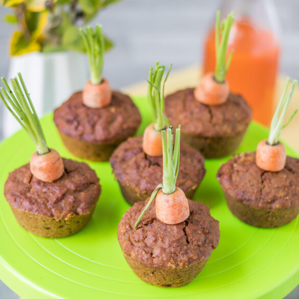 Rübli-Muffins mit Karottensaft