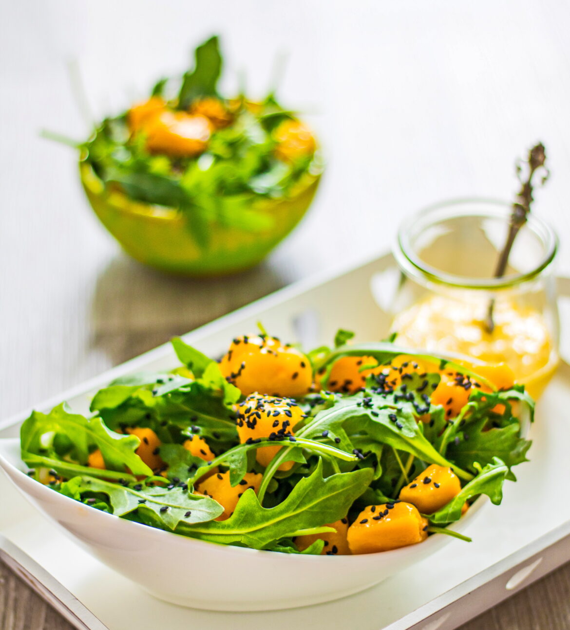 Rucola-Mango-Salat