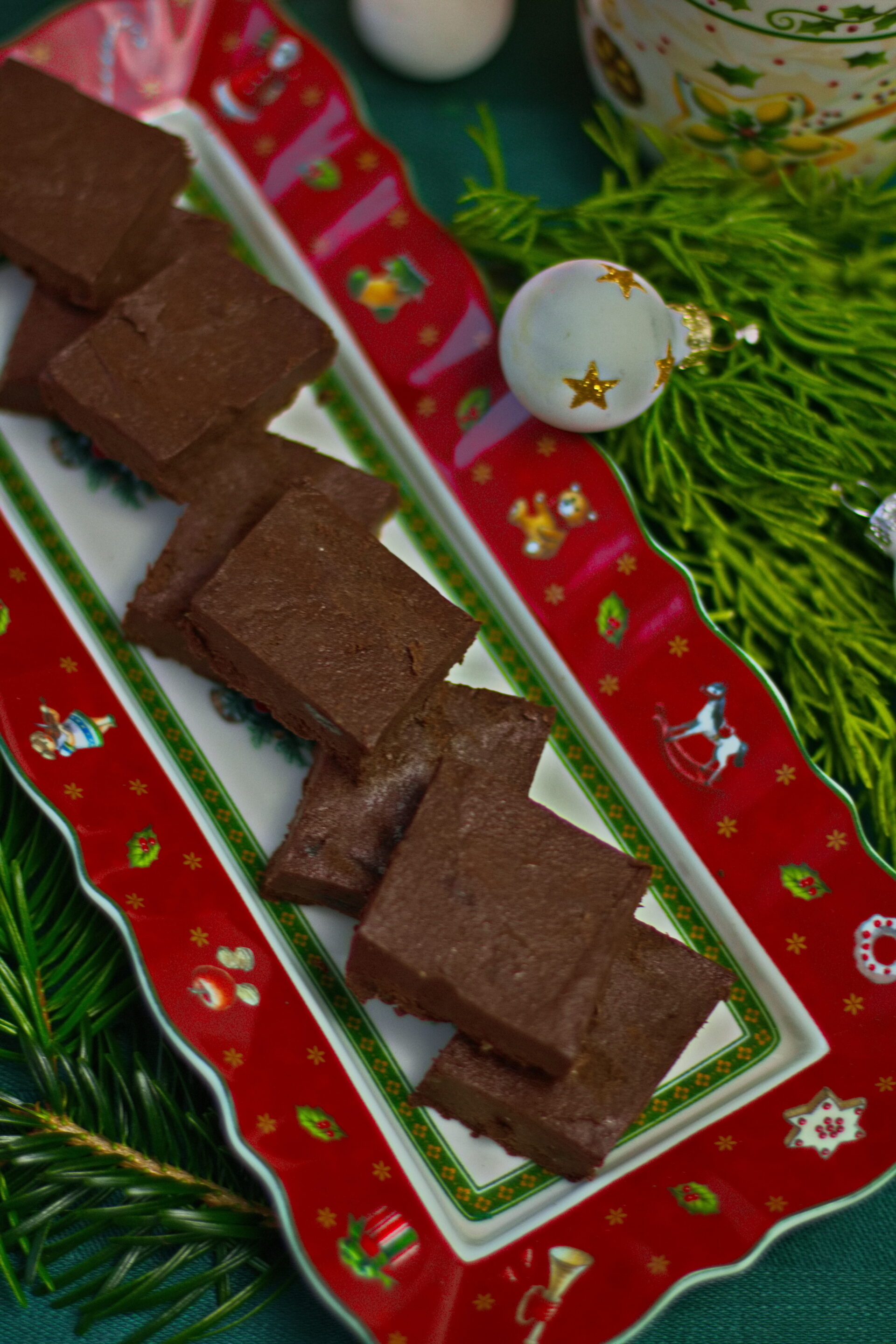 Veganes Lebkuchen Schoko Fudge Rezept (so weich und schokoladig) Aha