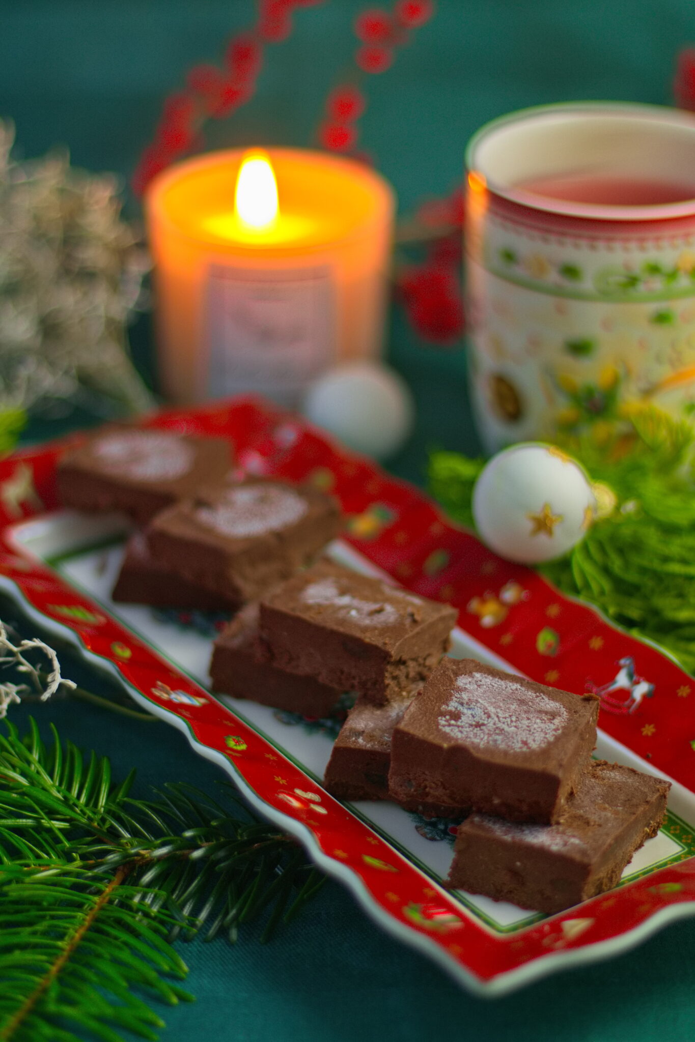 Veganes Lebkuchen Schoko Fudge Rezept (so weich und schokoladig) Aha