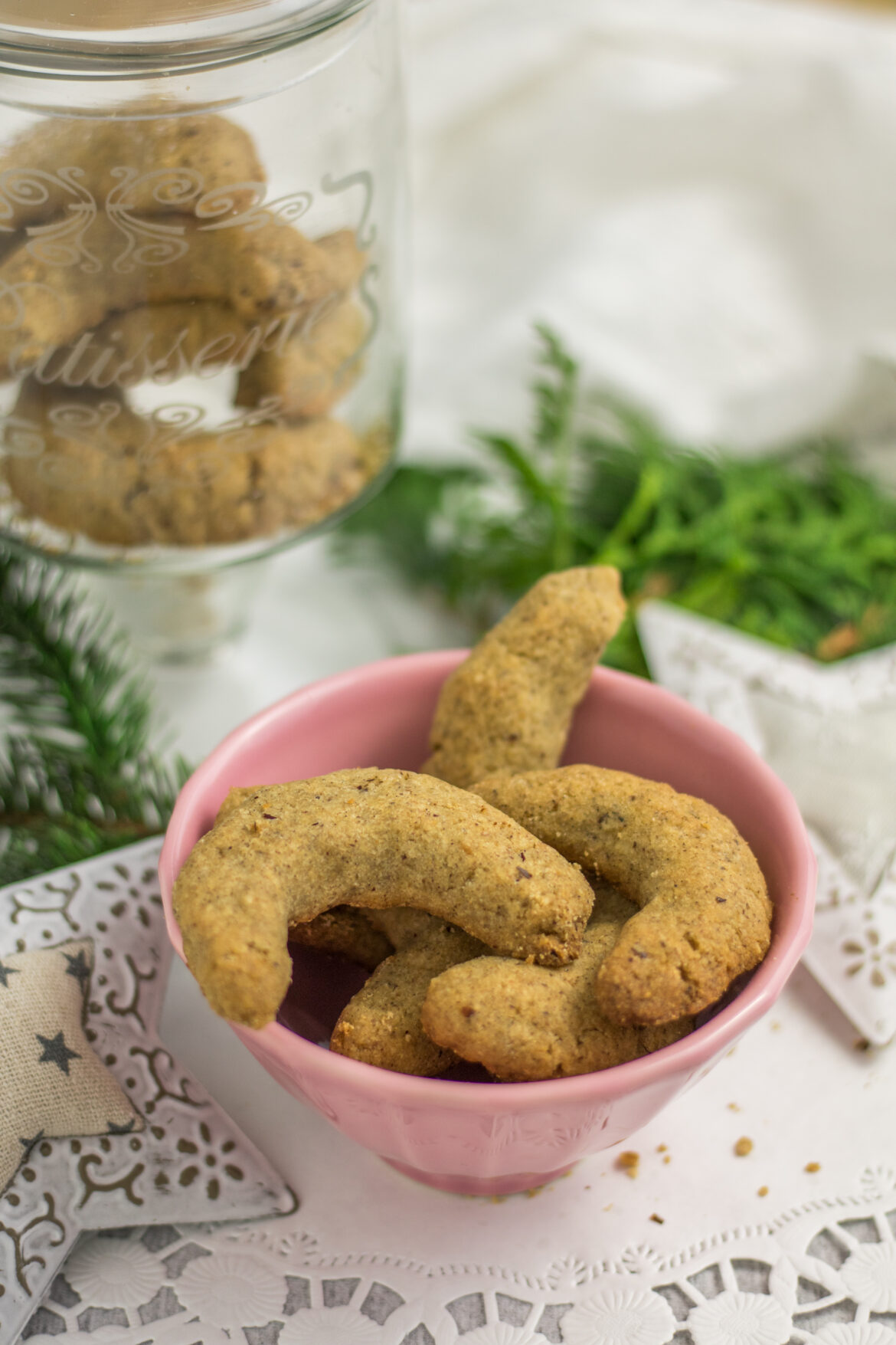 Vegane und glutenfreie Vanillekipferl