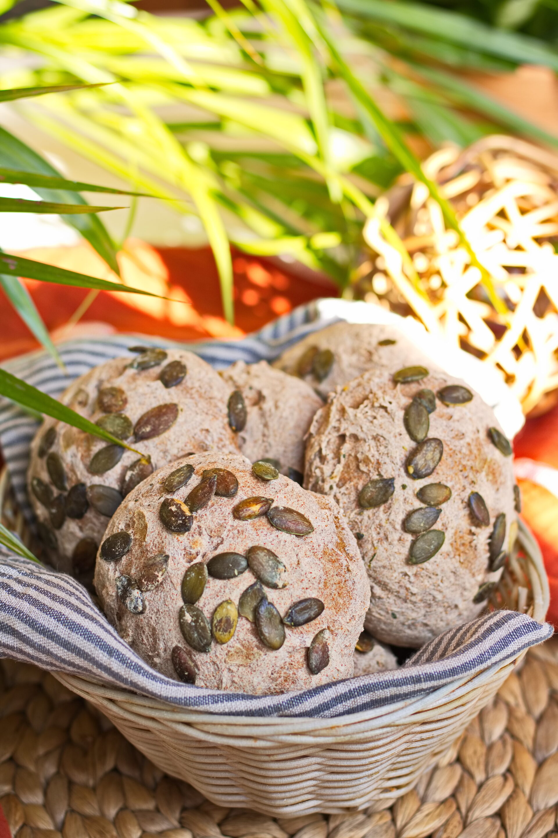 Glutenfreie Vollkornbrötchen mit Braunhirsemehl ohne Hefe - Aha Foods ...