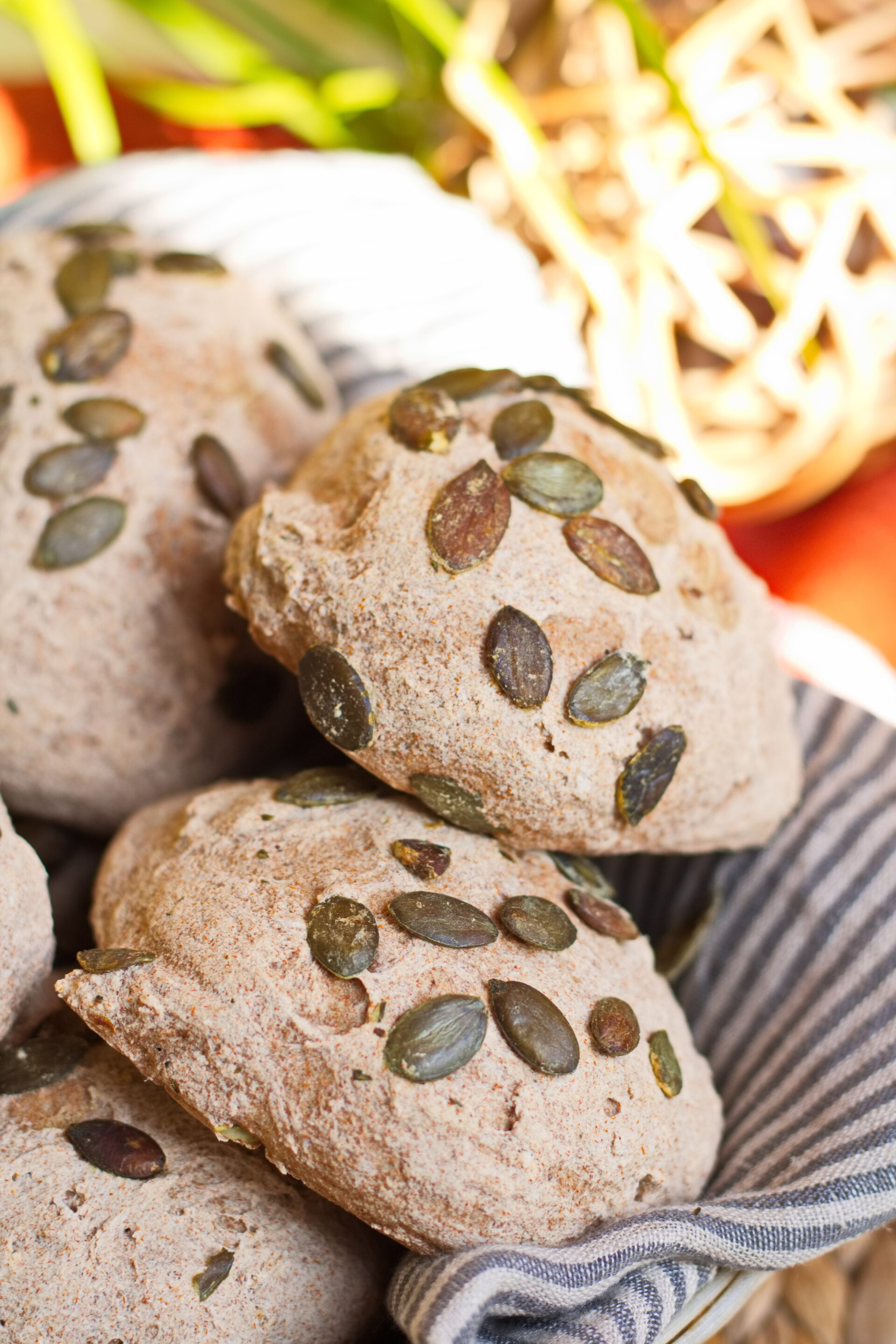 Glutenfreie Vollkornbrötchen mit Braunhirsemehl ohne Hefe - Aha Foods ...