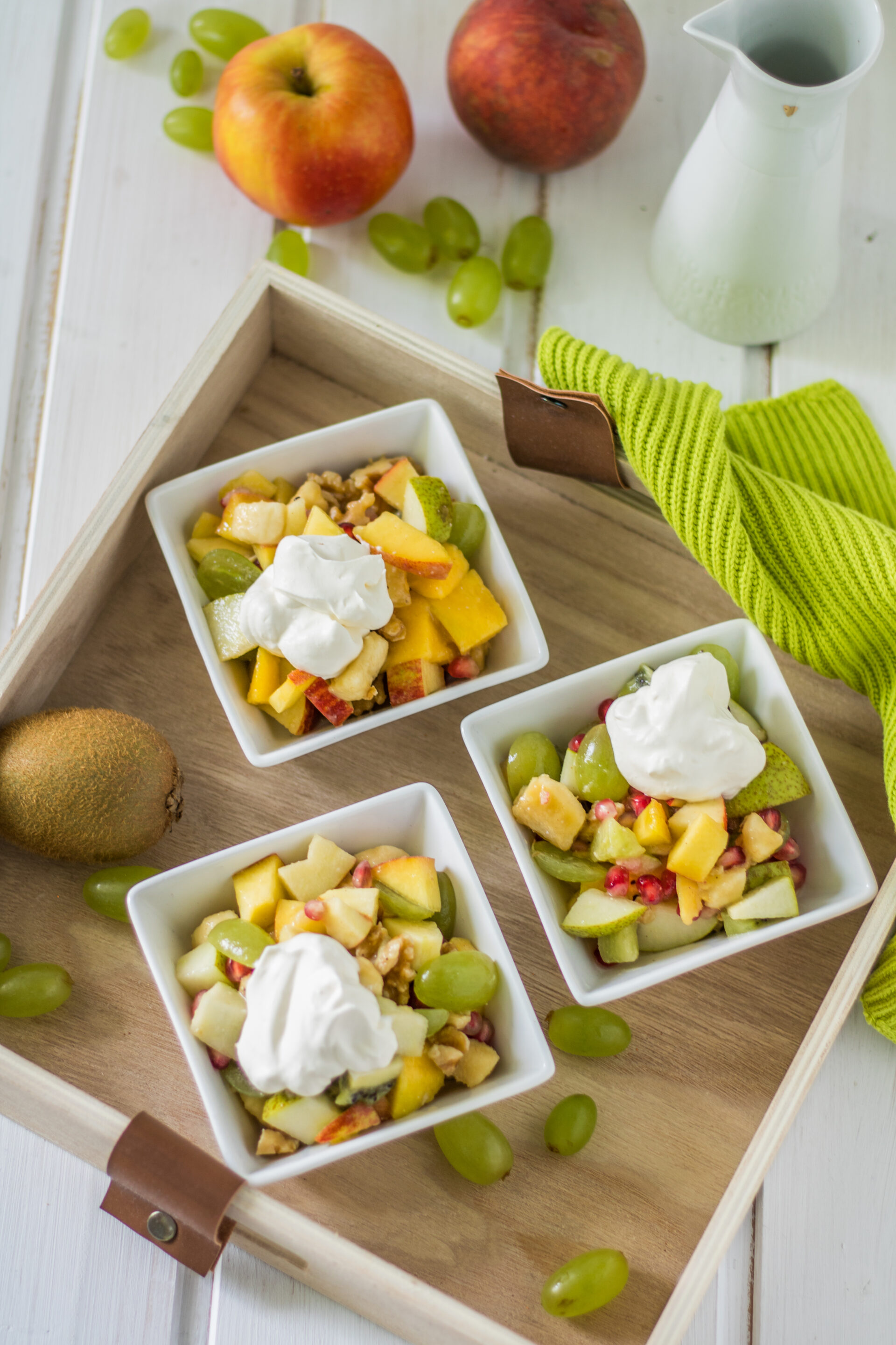 Der beste Obstsalat mit Ahornsirup-Zitronensaft-Dressing - Aha Foods ...