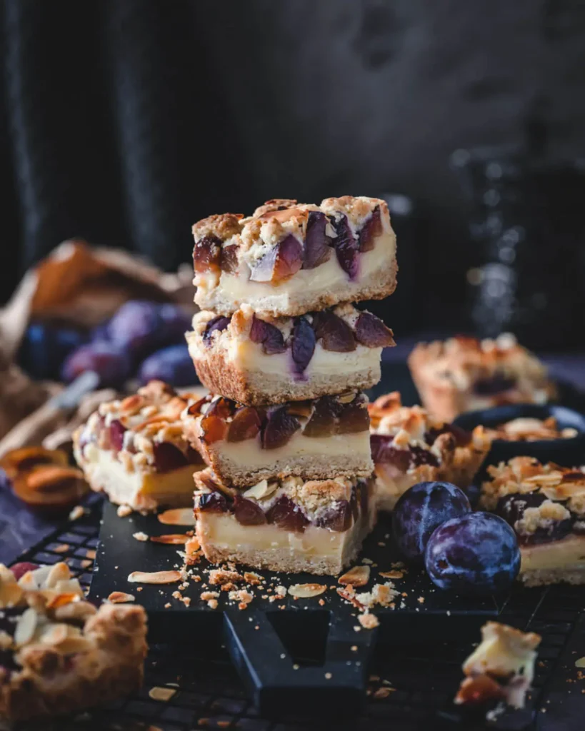 Ronjas saftiger Zwetschgenkuchen mit Puddingfüllung