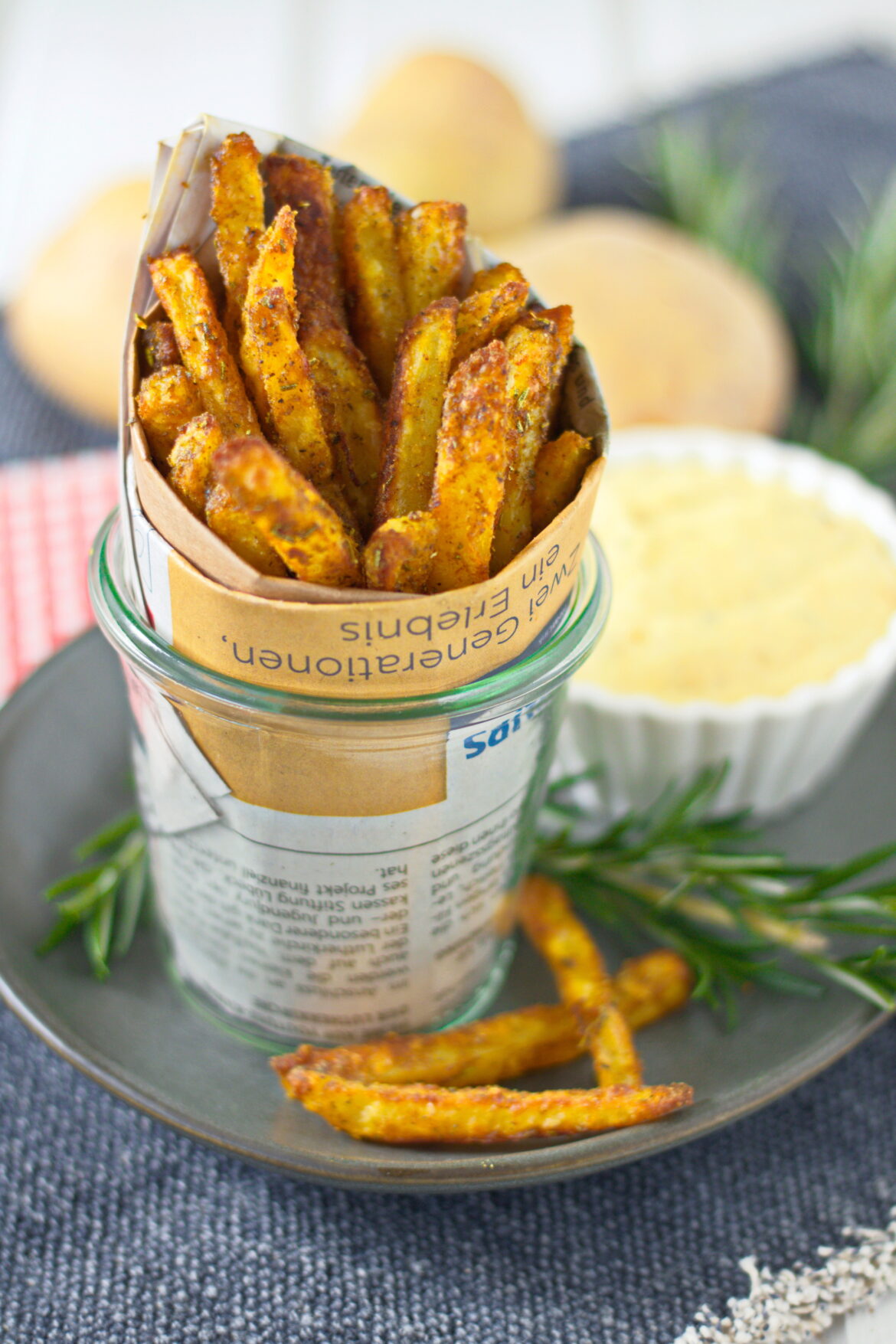 Knusprige Pommes aus dem Backofen selber machen