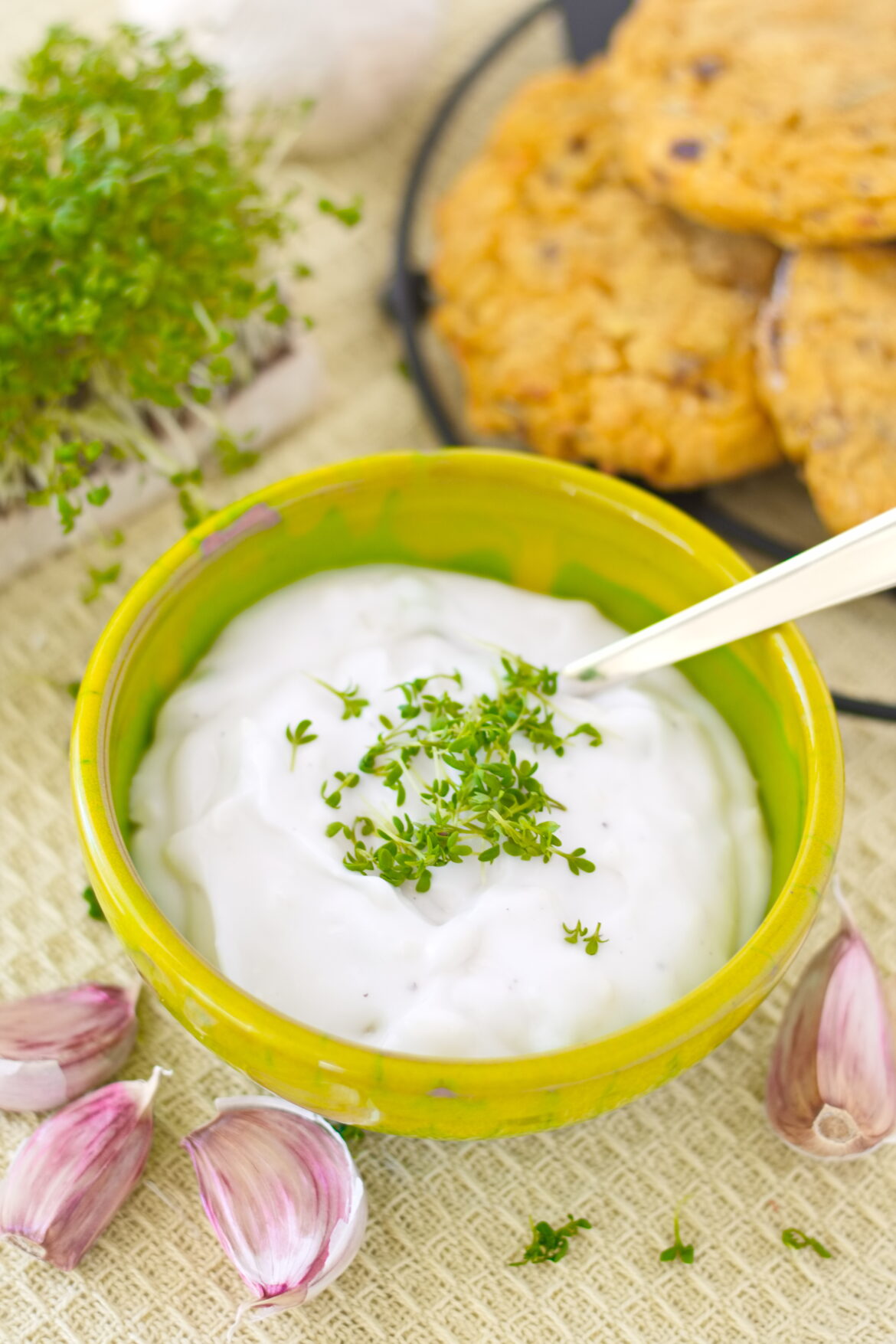 veganes Tzatziki einfach und schnell selber machen
