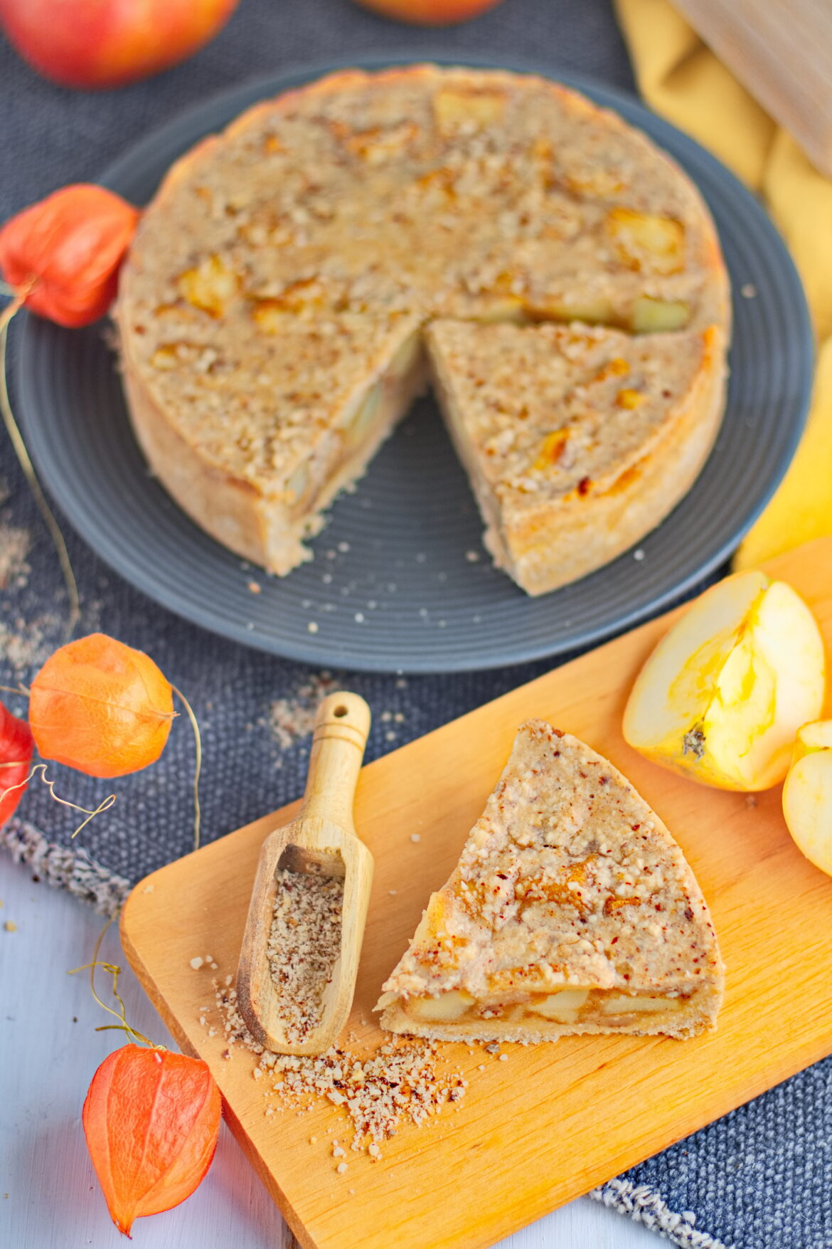 Schneller Veganer Und Glutenfreier Apfelkuchen Mit Apfelst ckchen Aha 