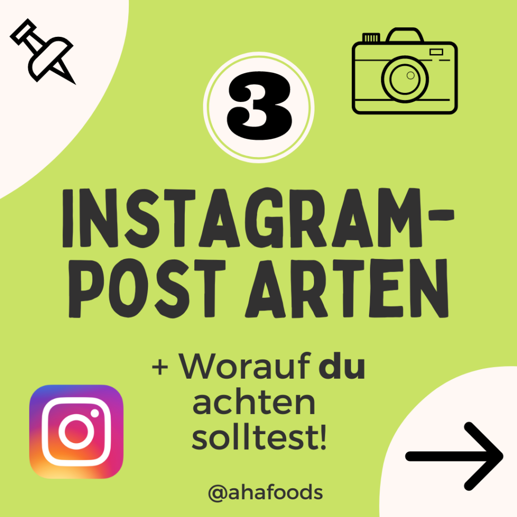 Content Ideen für Instagram Posts Arten