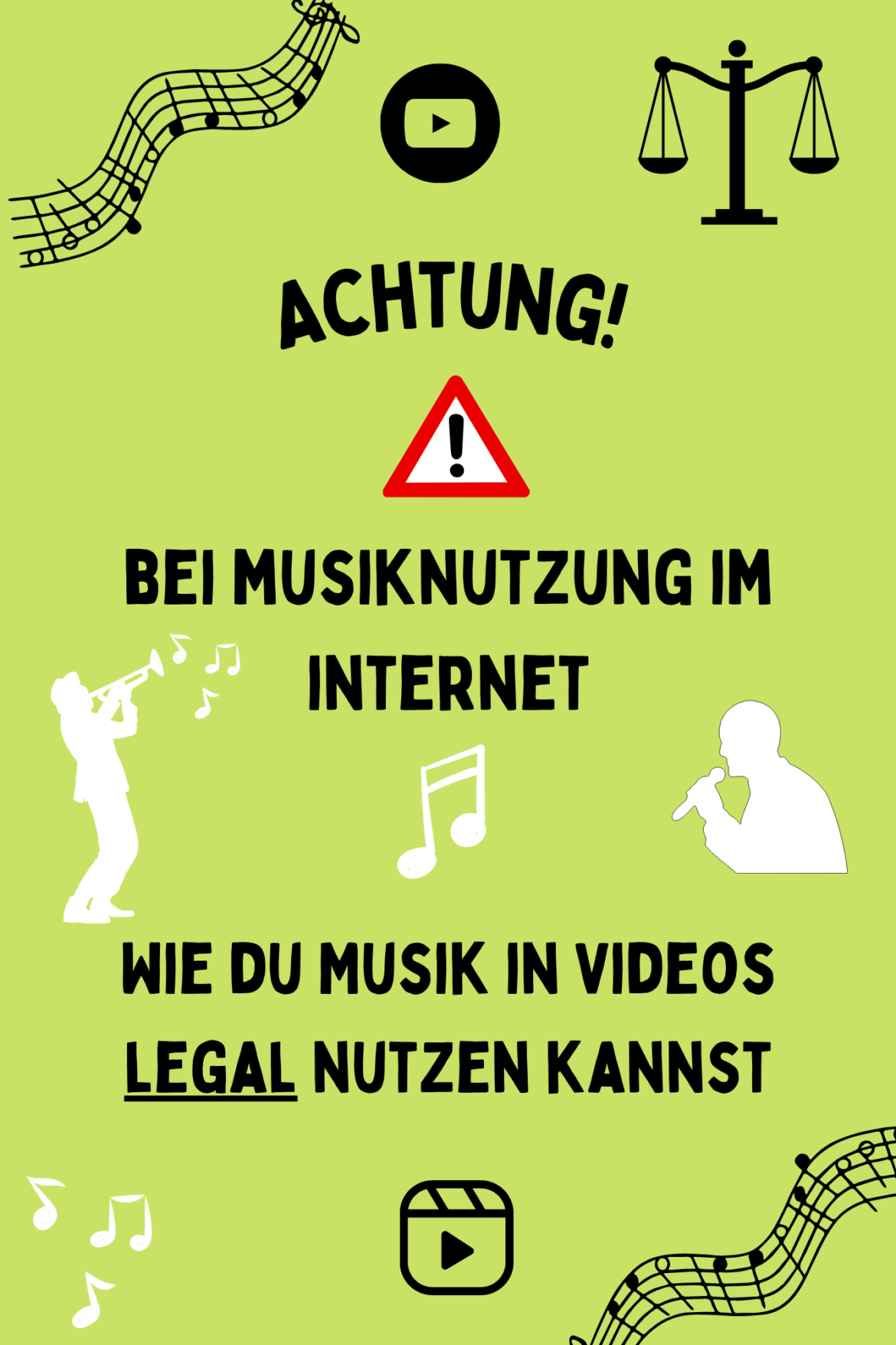 Musik in Videos legal nutzen