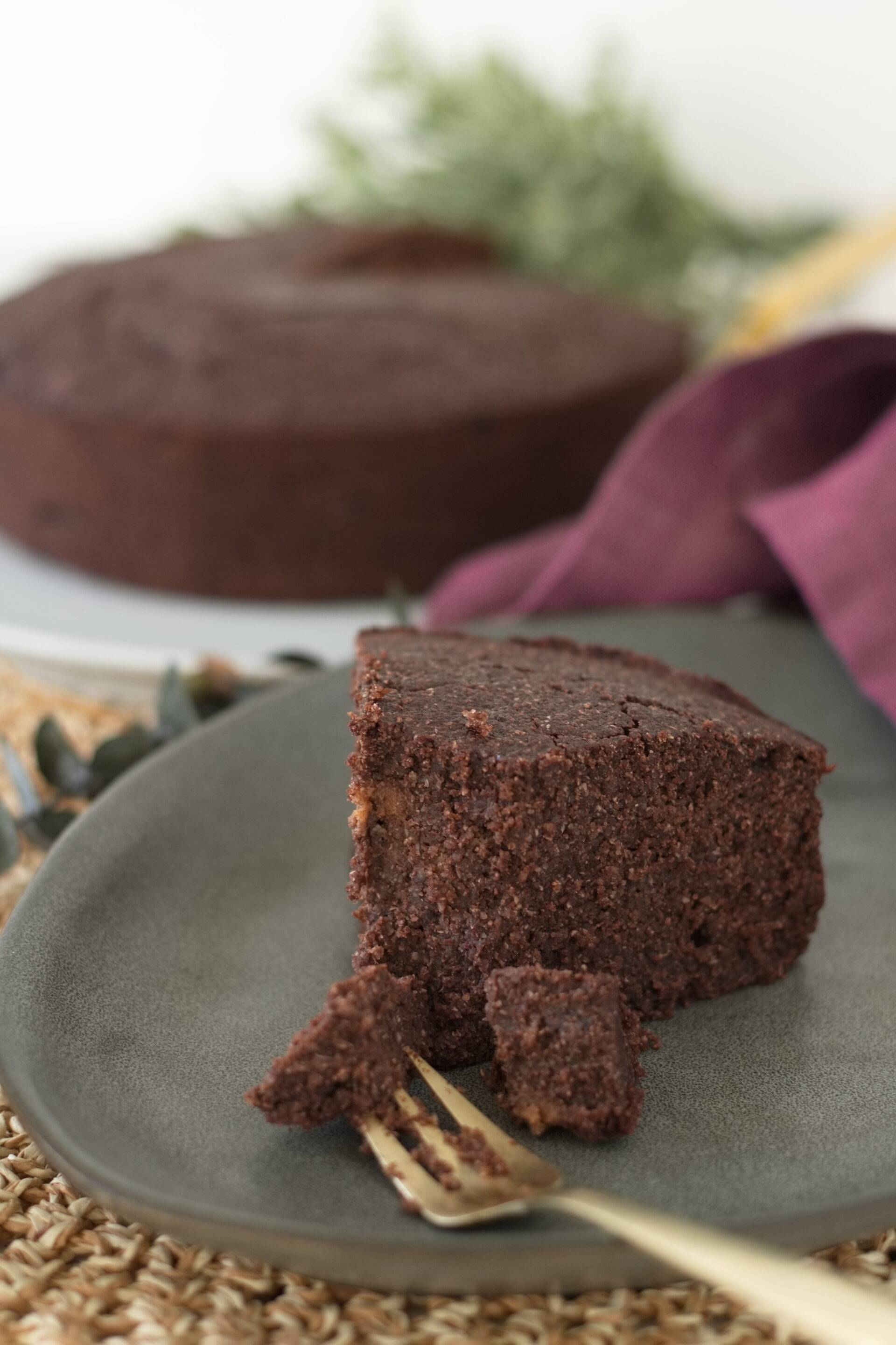 Veganer und glutenfreier Frühstückskuchen mit Buchweizengrieß - Aha ...