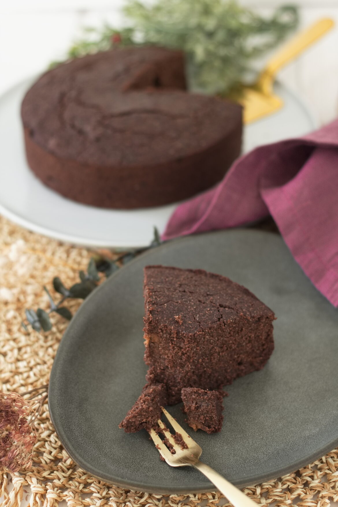 Veganer und glutenfreier Frühstückskuchen mit Buchweizengrieß - Aha ...