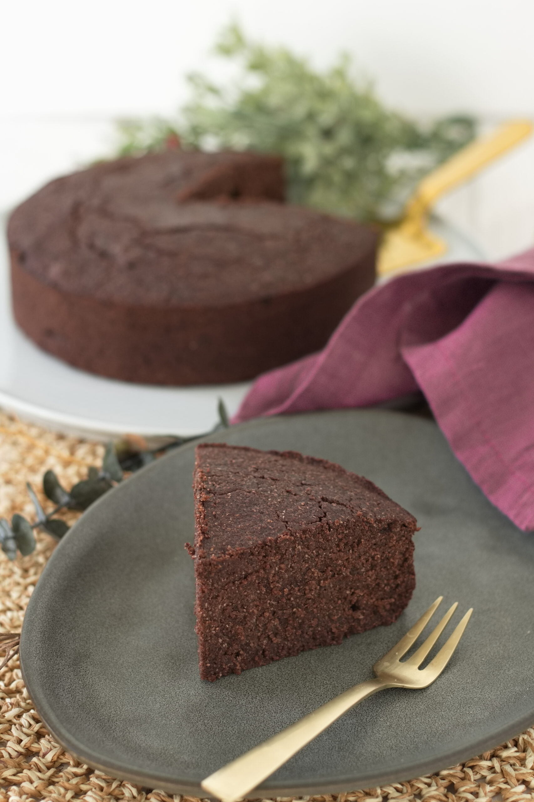 Veganer und glutenfreier Frühstückskuchen mit Buchweizengrieß - Aha ...