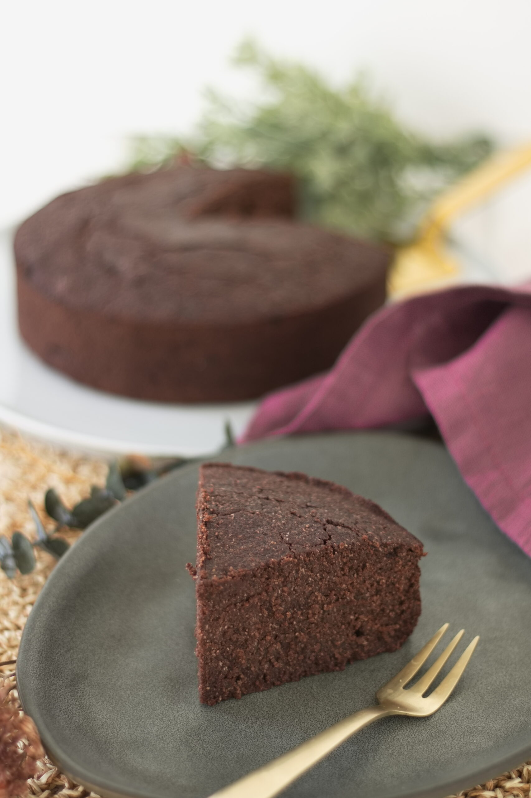 Veganer und glutenfreier Frühstückskuchen mit Buchweizengrieß - Aha ...