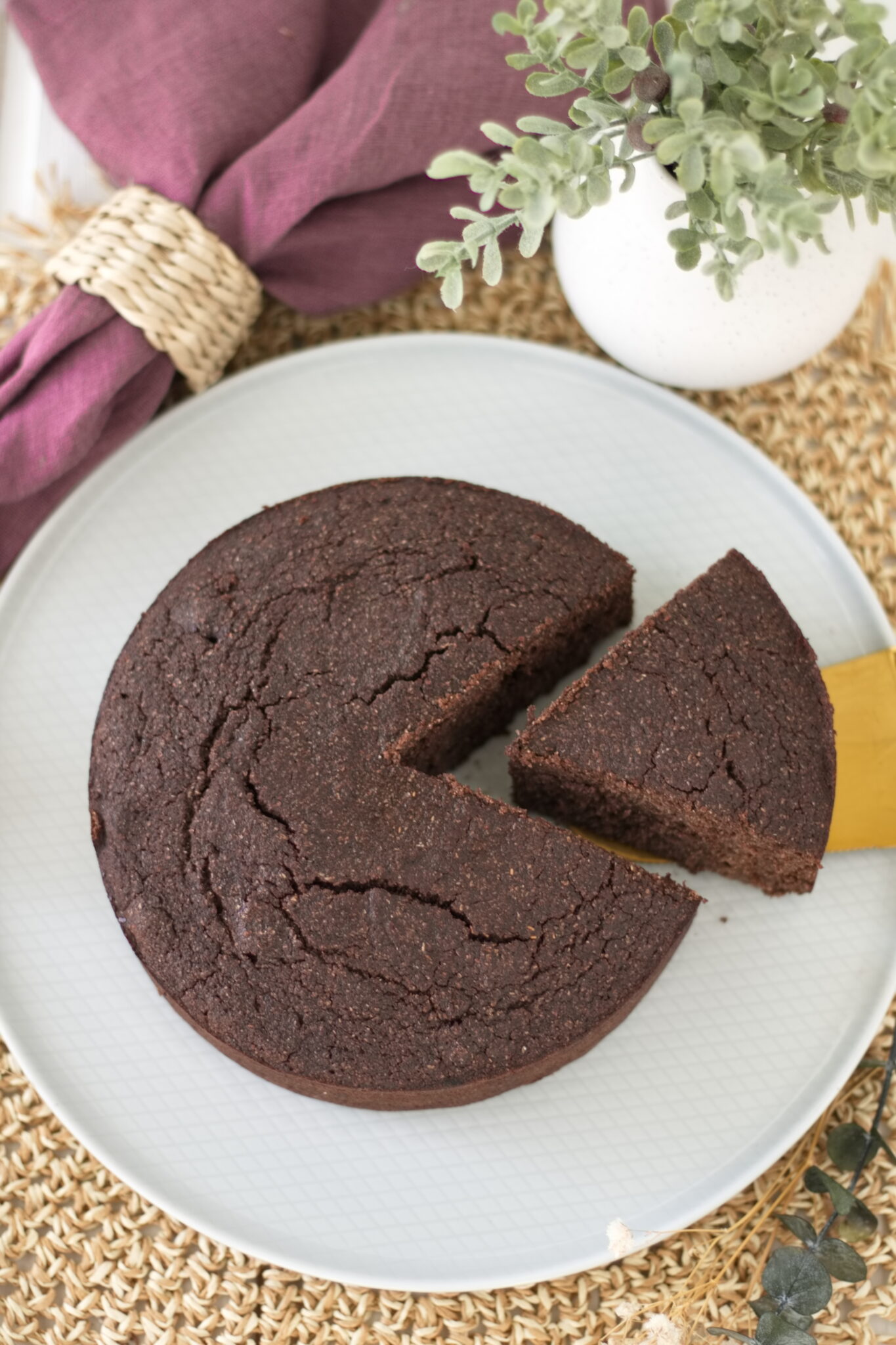 Veganer und glutenfreier Frühstückskuchen mit Buchweizengrieß - Aha ...