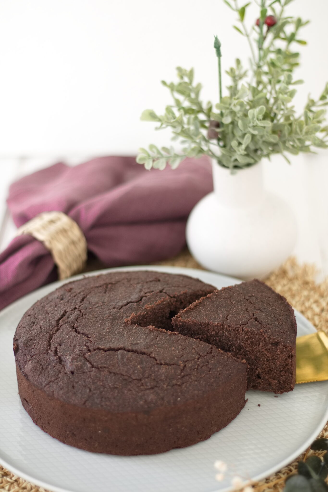 Veganer und glutenfreier Frühstückskuchen mit Buchweizengrieß - Aha ...