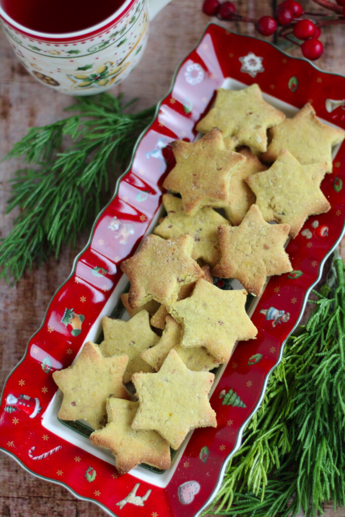 Vegane und glutenfreie Zitronenplätzchen