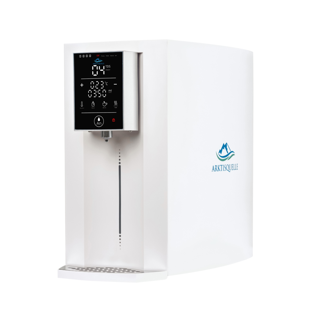 Arktisquelle Test - weiß