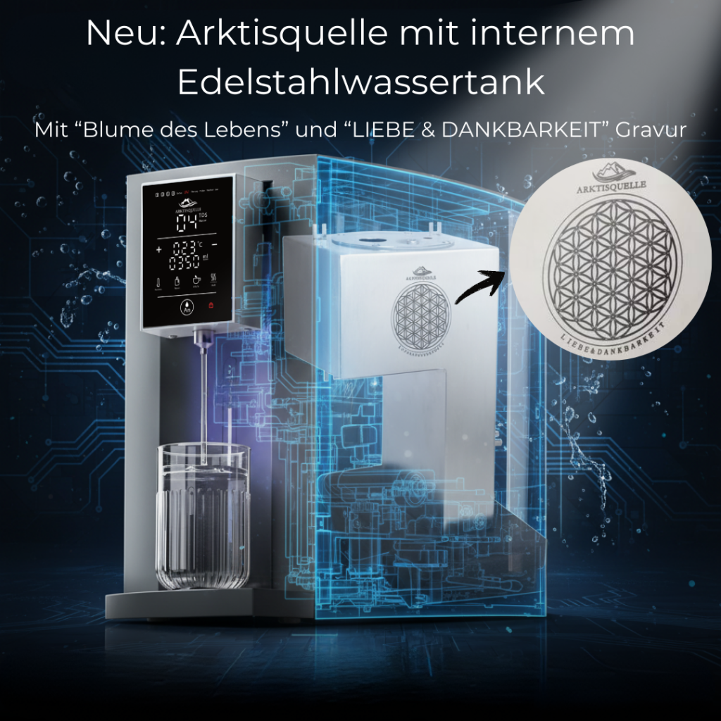 Arktisquelle Test - Auftisch-Osmoseanlage