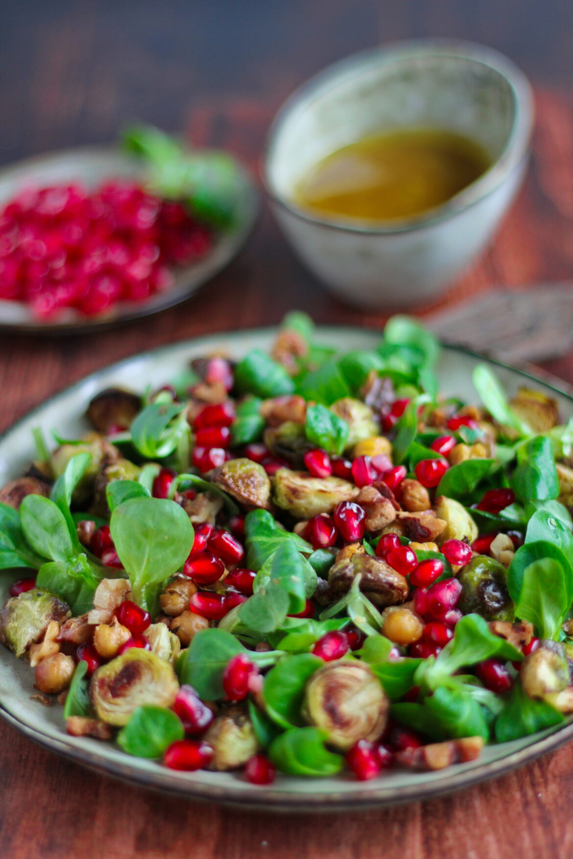 Wintersalat mit Feldsalat