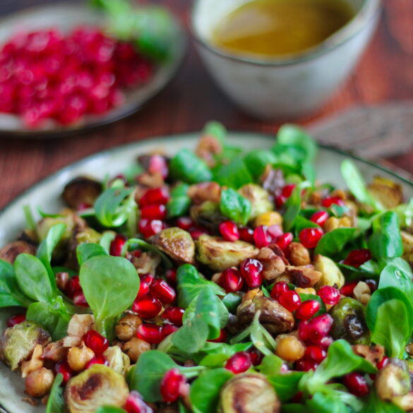 Wintersalat mit Feldsalat