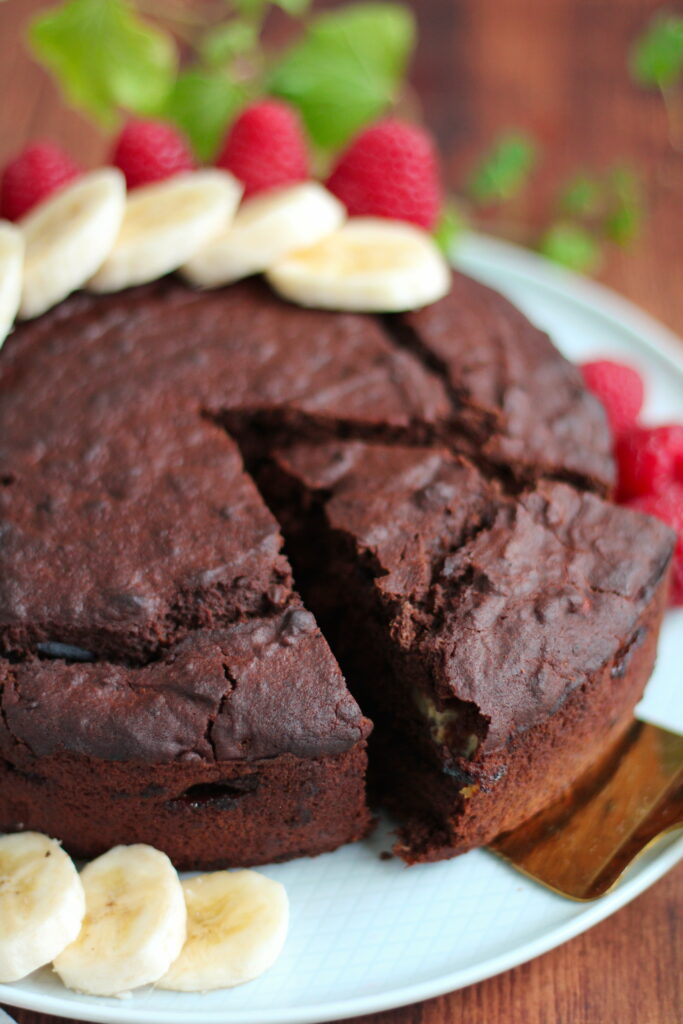 Schokokuchen mit Banane