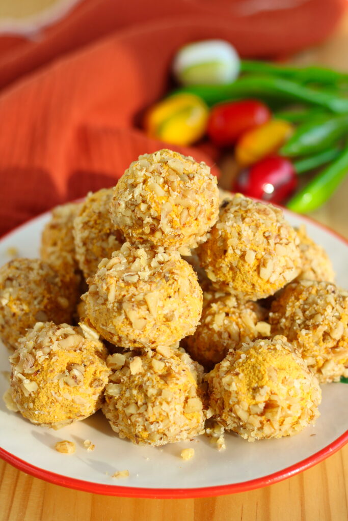 Vegane Karotten Energy Balls mit Walnüssen