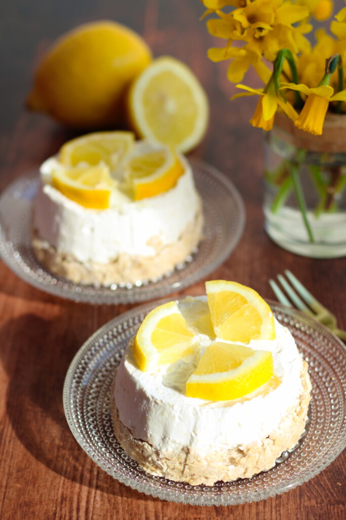Vegane Zitronencreme-Törtchen