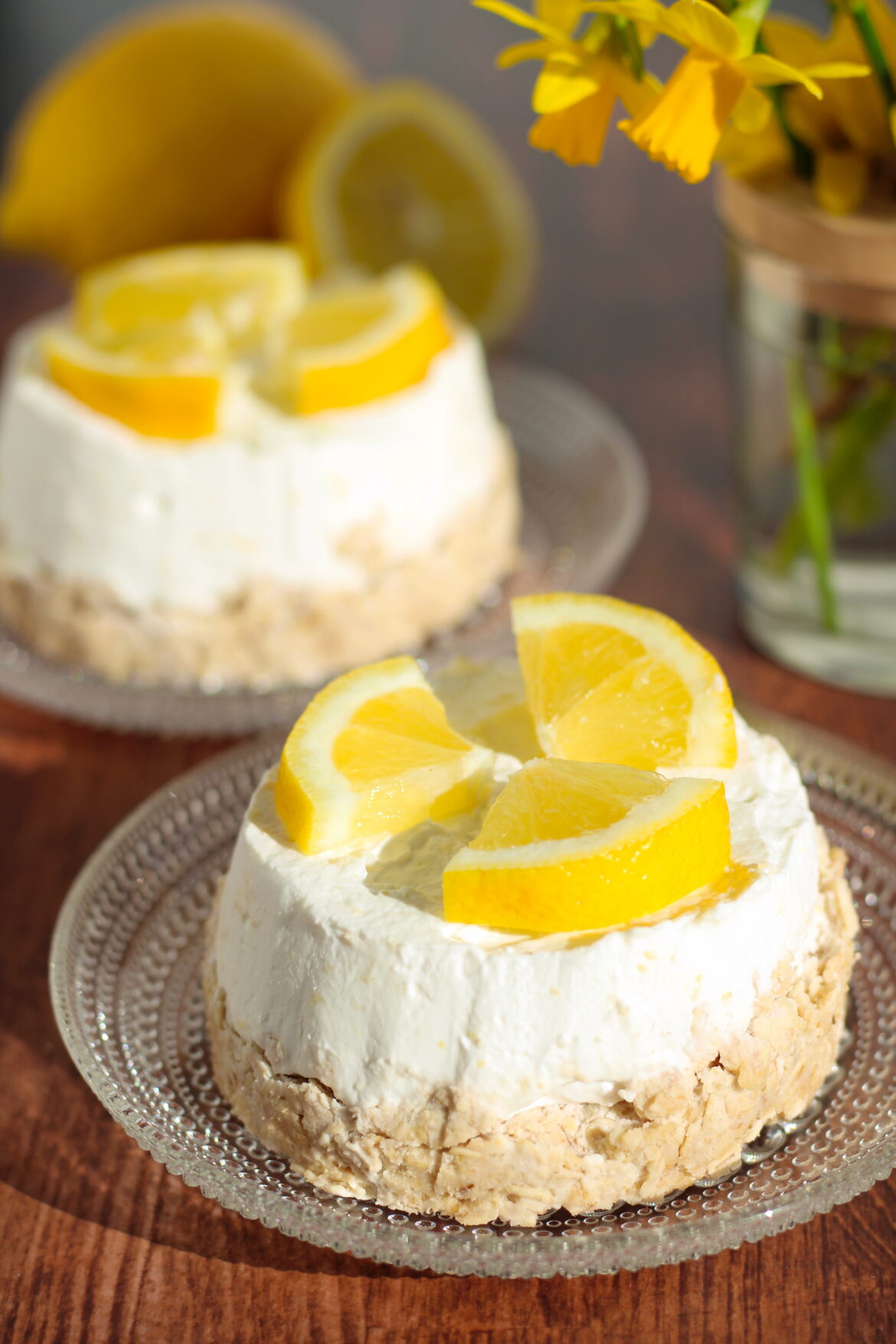 Vegane Zitronencreme-Törtchen