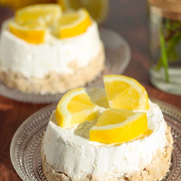 Vegane Zitronencreme-Törtchen