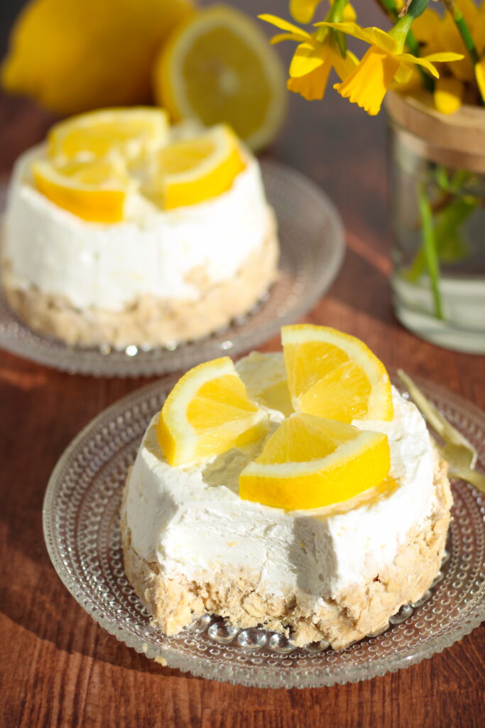 Vegane Zitronencreme-Törtchen