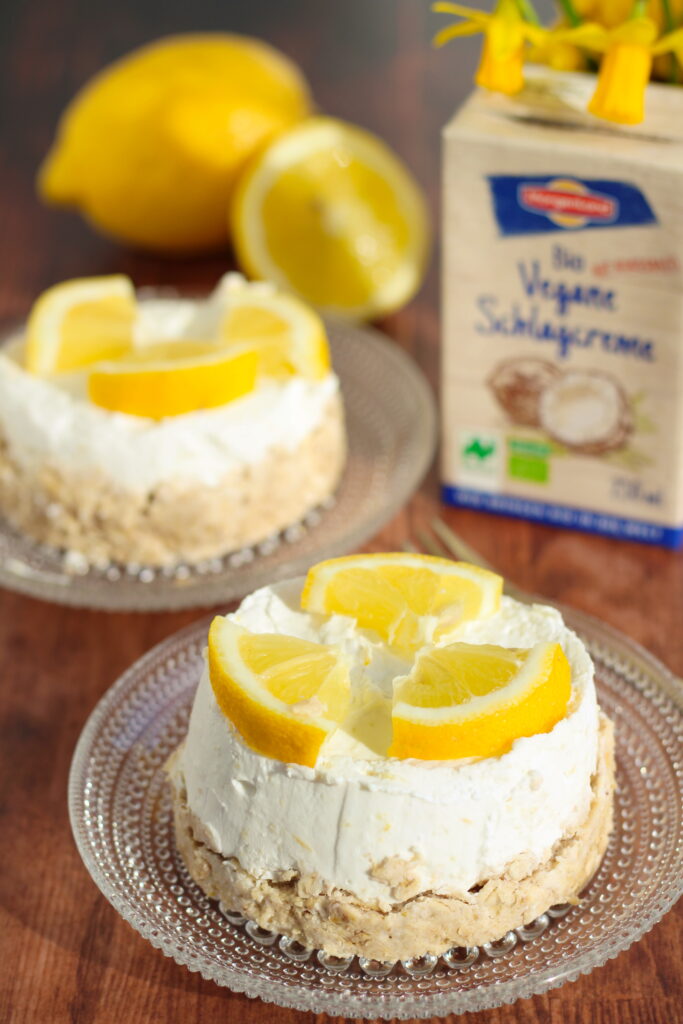 Vegane Zitronencreme-Törtchen