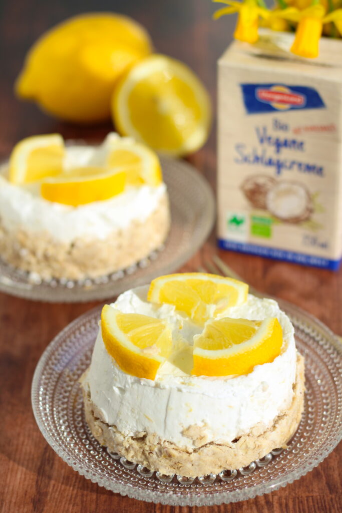 Vegane Zitronencreme-Törtchen