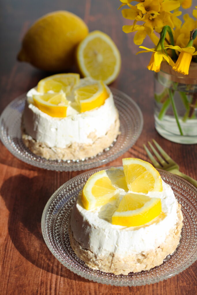 Vegane Zitronencreme-Törtchen