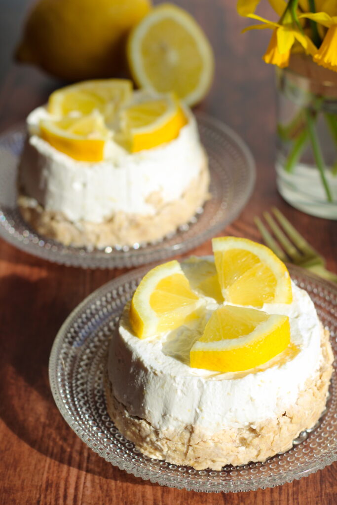 Vegane Zitronencreme-Törtchen