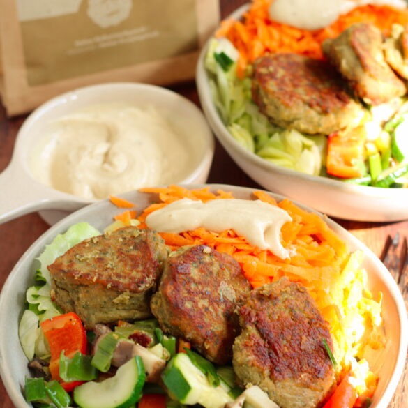 Gesunde Falafel-Bowl